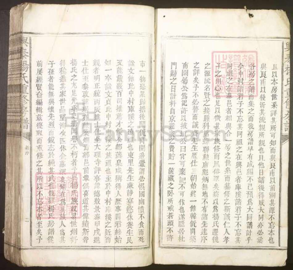 江西省吉安市泰和市杨氏族谱-兴泰杨氏重修房谱[不分卷].pdf电子版预览图2