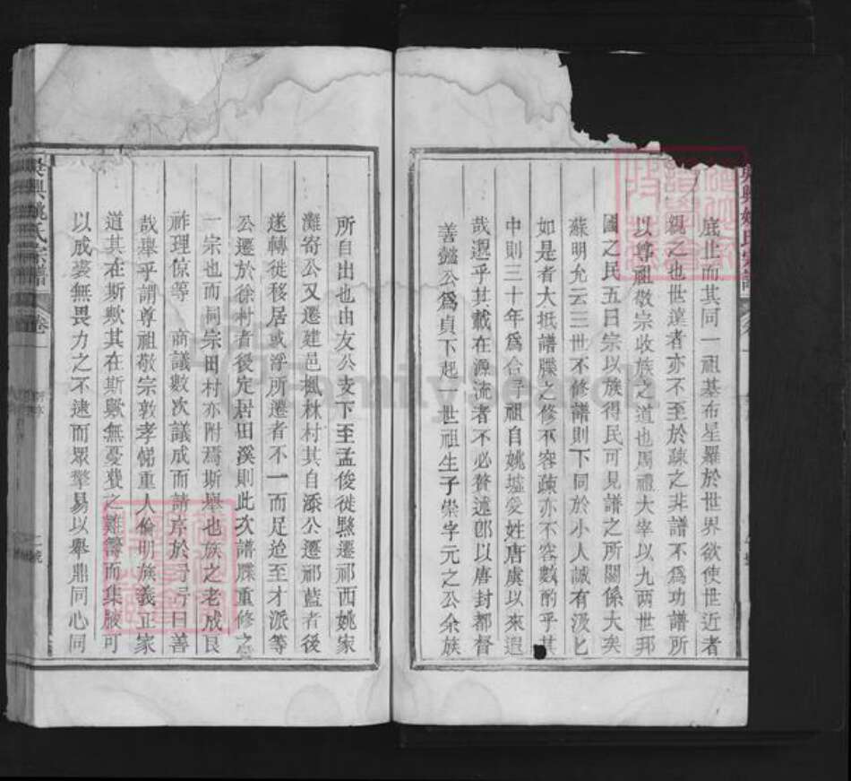 浙江省湖州吴兴区姚氏族谱-吴兴姚氏宗谱.pdf电子版预览图4