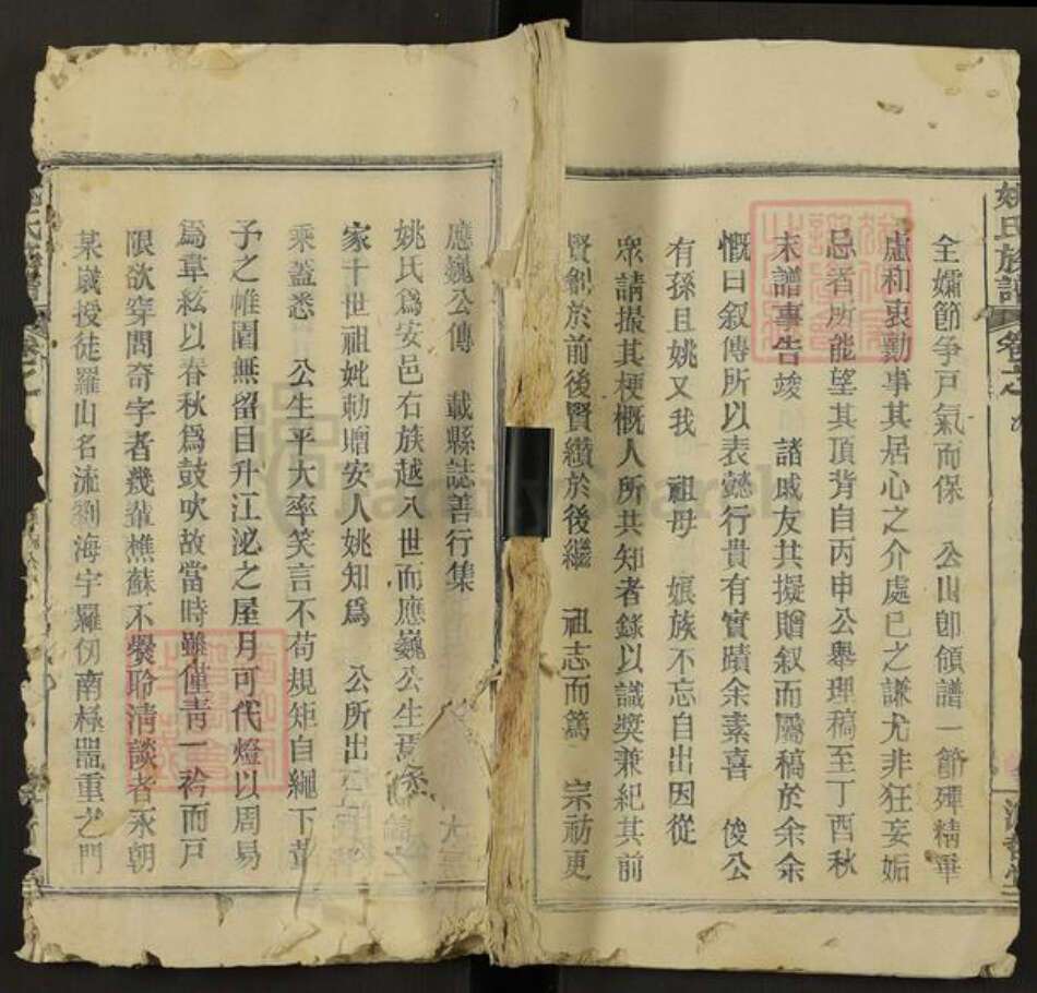 湖北省武汉市黄陂区木兰乡姚氏濬哲堂族谱-姚氏族谱.pdf电子版缩略图