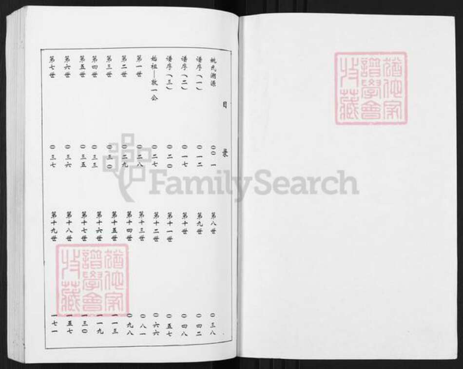 江苏省盐城市盐都区秦南镇姚氏耕历堂族谱-姚氏家谱.头门分谱.pdf电子版预览图1