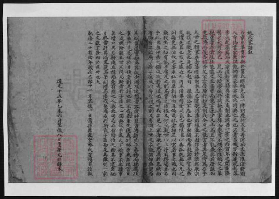 四川省姚氏族谱-秀水姚氏学山堂家谱.pdf电子版预览图1