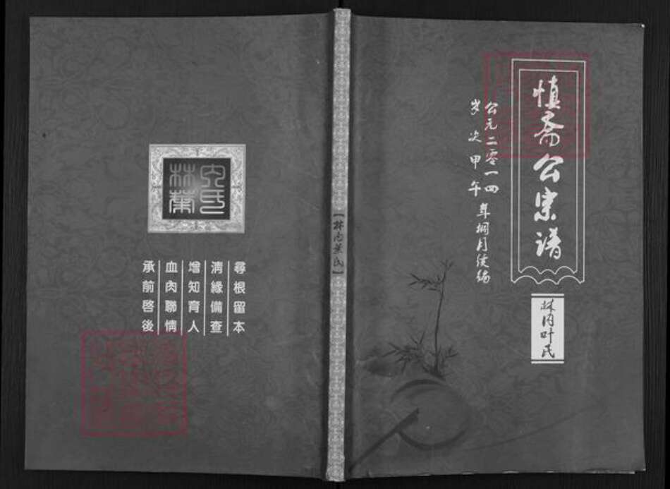 广东省揭阳市普宁市南径镇叶氏永思堂族谱-林内叶氏慎斋公宗谱.pdf电子版缩略图
