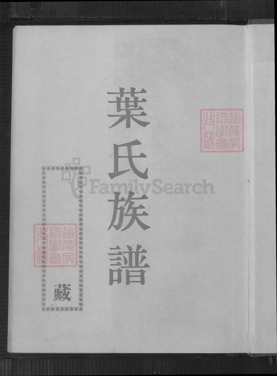 福建省泉州市永春县叶氏族谱-叶氏族谱.pdf电子版预览图2
