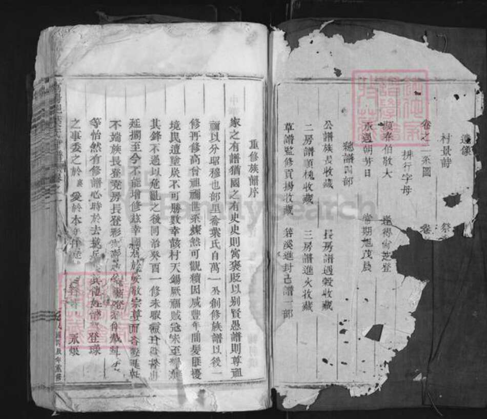 浙江省丽水市松阳县竹源乡叶氏族谱-南阳郡叶氏宗谱.pdf电子版预览图1