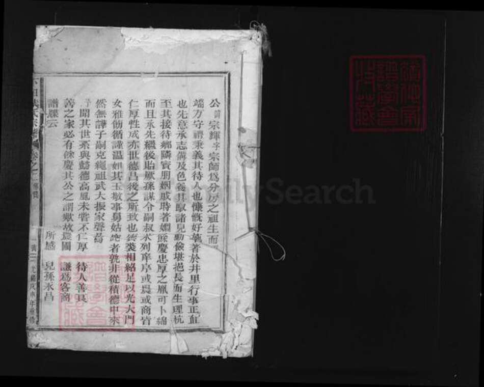 浙江省丽水市松阳县三都乡叶氏族谱-下田叶氏宗谱.pdf电子版预览图1