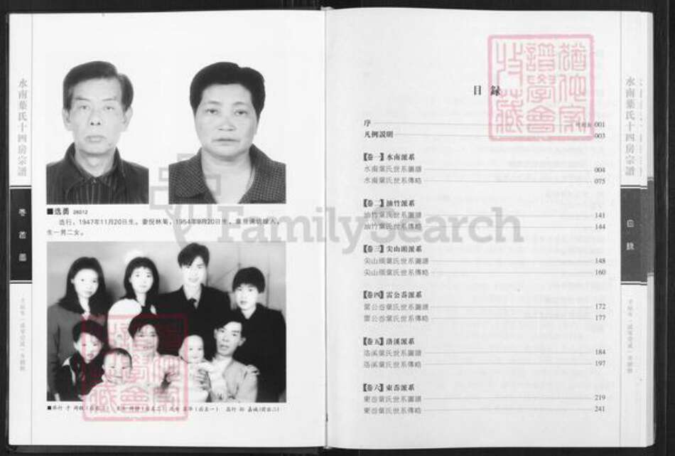 浙江省丽水市青田县叶氏族谱-水南叶氏十四房宗谱.pdf电子版预览图1