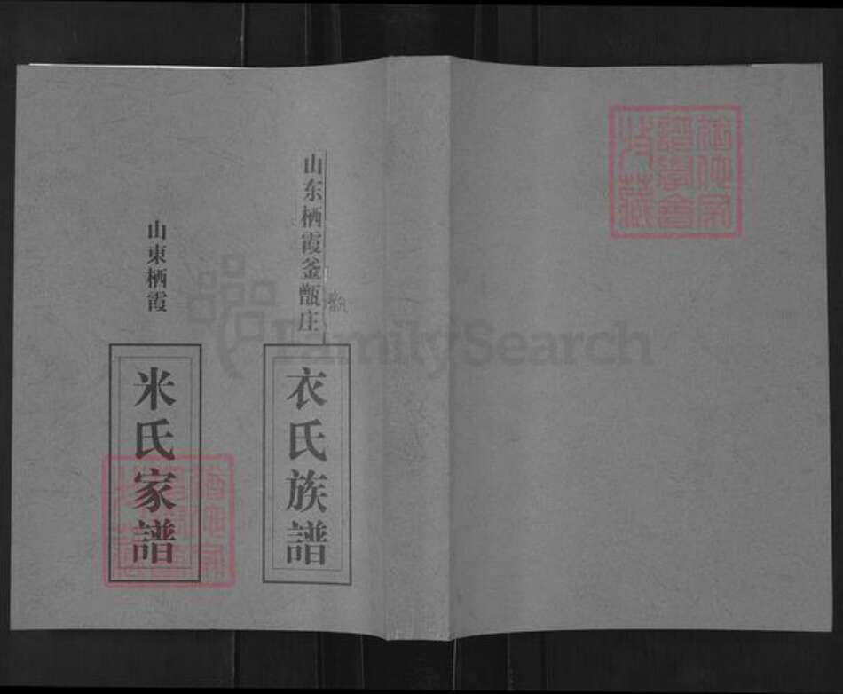 山东省烟台市栖霞市翠屏街道衣氏族谱-栖霞釜甑庄衣氏族谱.pdf电子版