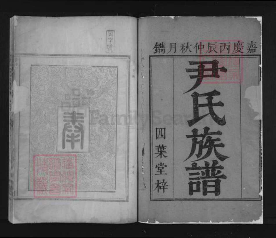 湖南省邵阳市邵东尹氏四叶堂族谱-邵东太平尹氏族谱.pdf电子版预览图1