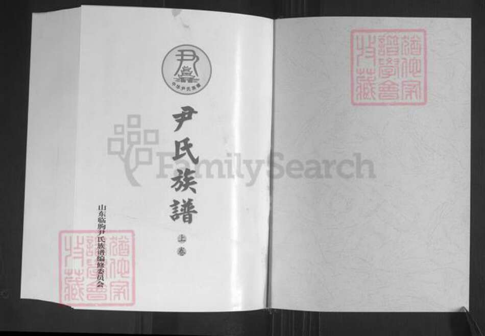 山东省潍坊市临朐县尹氏族谱-尹氏族谱.pdf电子版预览图1