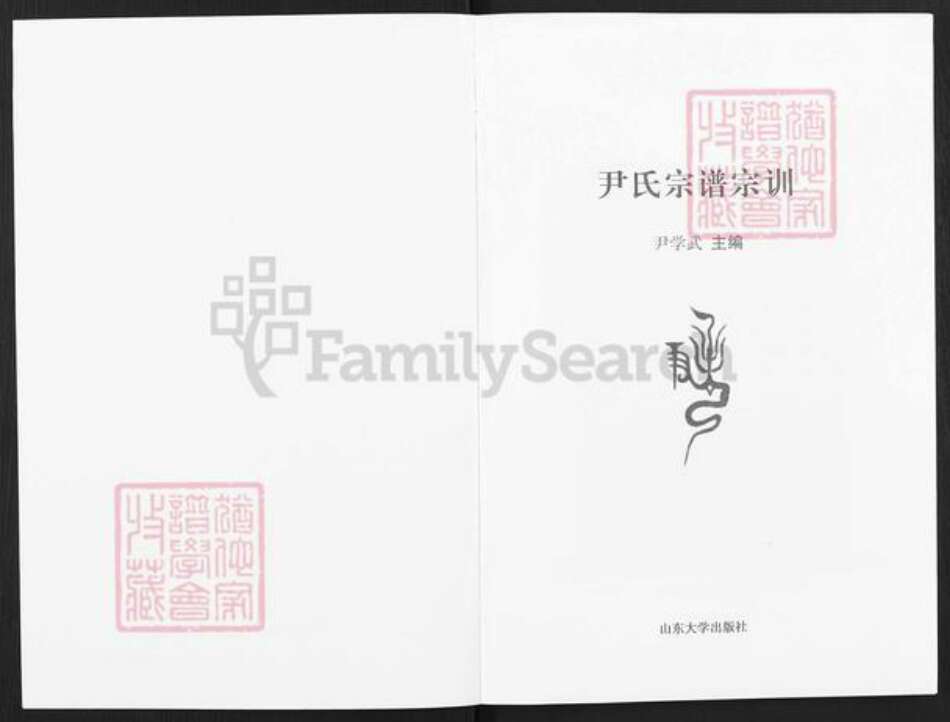 山东省烟台市海阳市朱吴镇尹氏族谱-尹氏宗谱宗训.pdf电子版预览图1