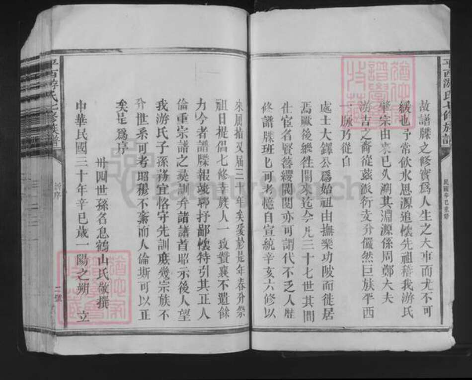 江西省抚州市东乡区游氏族谱-平西游氏七修族谱.pdf电子版预览图5