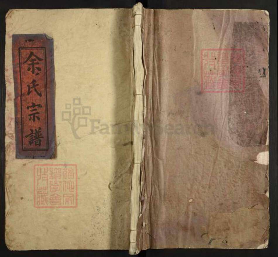 江西省上饶市余氏族谱-下邳余氏宗谱.pdf电子版缩略图