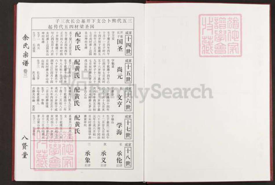 湖北省咸宁市咸安区余氏八贤堂族谱-余氏宗谱.花坪.pdf电子版预览图2