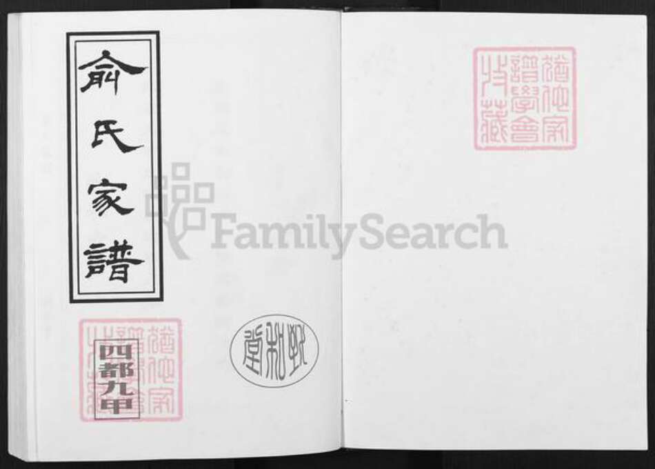 安徽省滁州市天长市俞氏致和堂族谱-俞氏家谱.pdf电子版预览图1