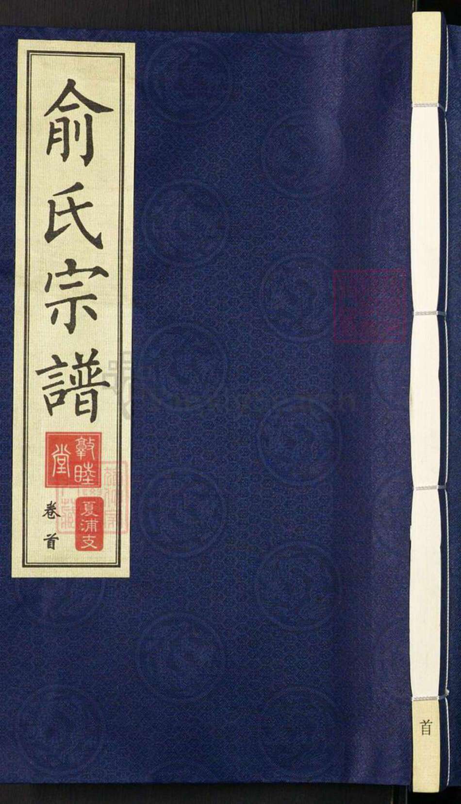 江苏省无锡市江阴市临港街道俞氏敦睦堂族谱-俞氏宗谱.pdf电子版缩略图