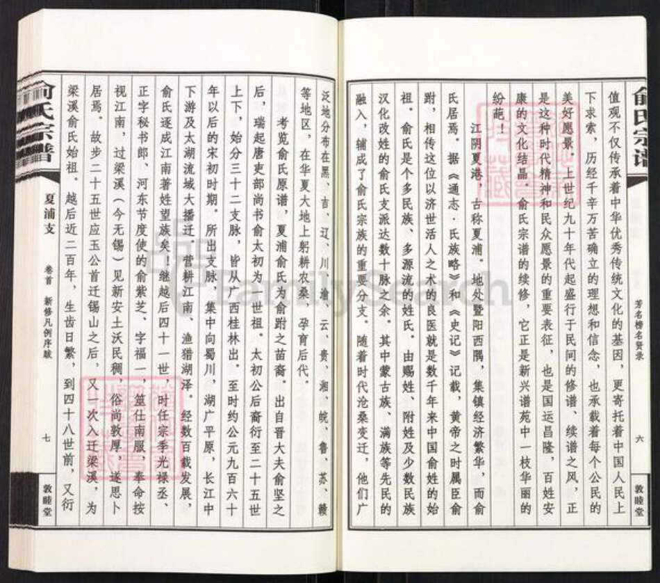 江苏省无锡市江阴市临港街道俞氏敦睦堂族谱-俞氏宗谱.pdf电子版预览图5