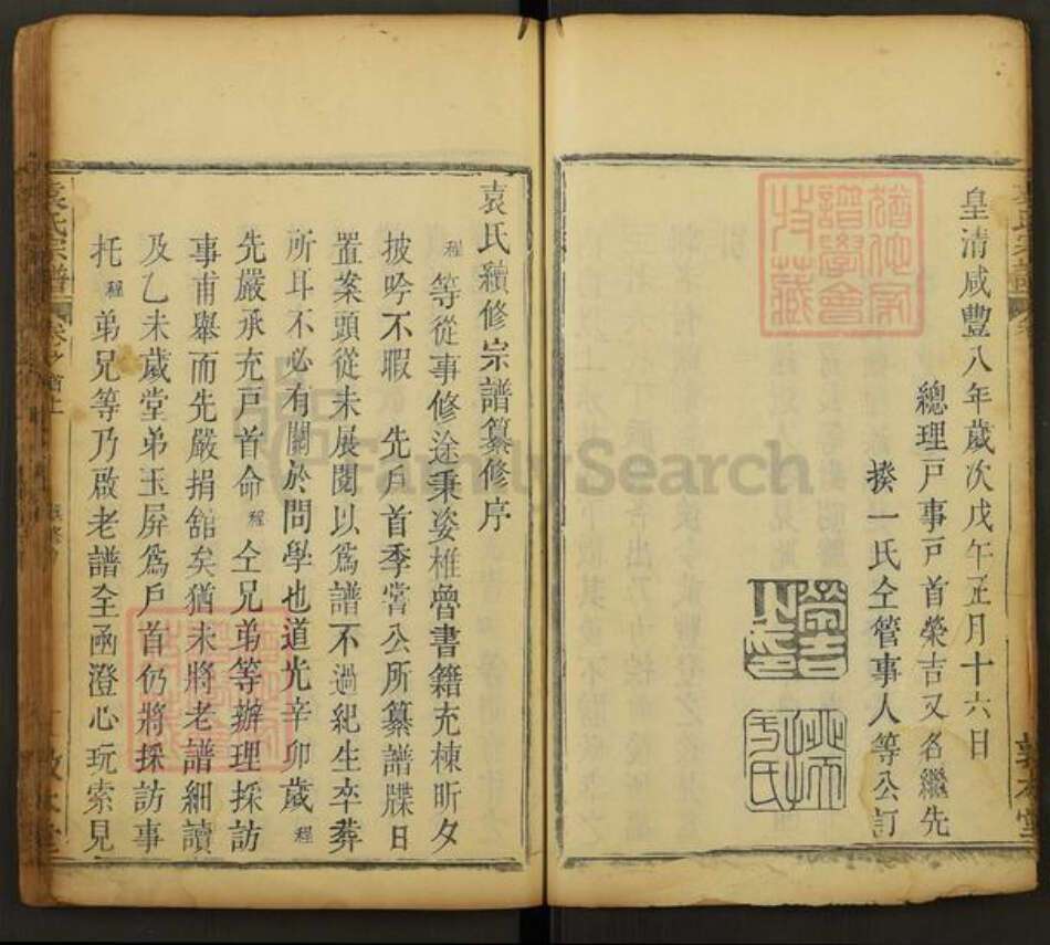 湖北省黄冈市袁氏敦本堂族谱-袁氏宗谱.pdf电子版预览图5