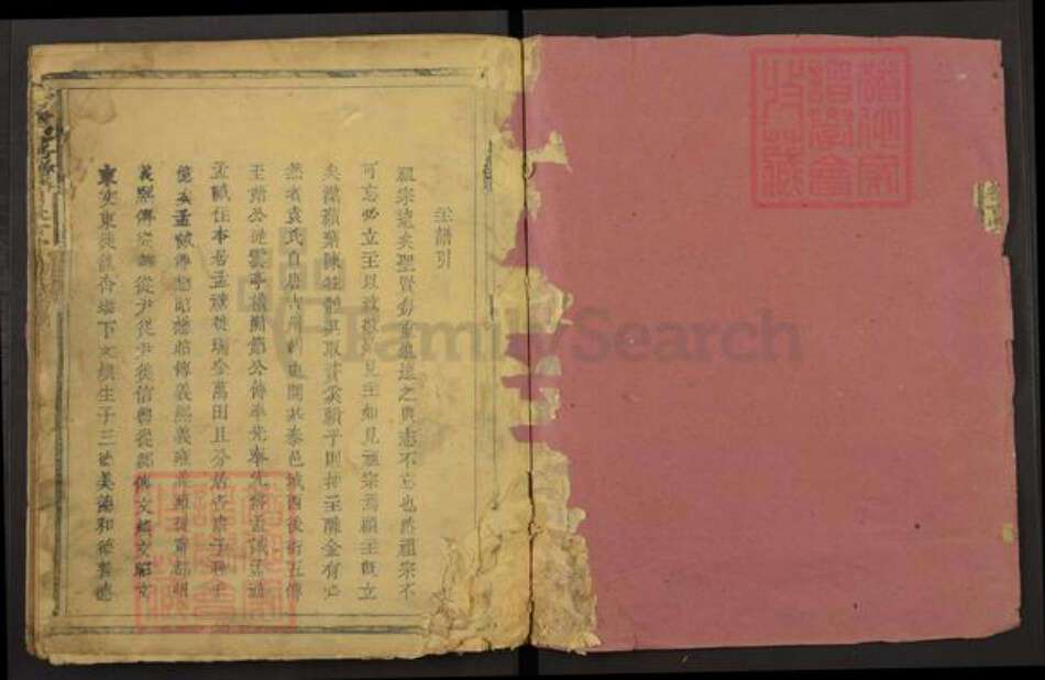 江西省吉安市泰和市袁氏复古堂族谱-吉安泰邑横岗复古堂主谱.pdf电子版预览图1