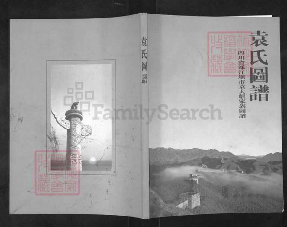 四川省成都市袁氏族谱-袁氏图谱.pdf电子版缩略图