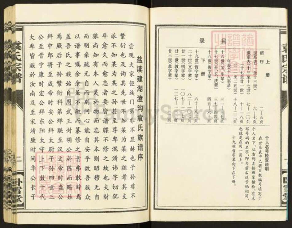 江苏省盐城市建湖县恒济镇袁氏卧雪堂族谱-袁氏宗谱.pdf电子版预览图2