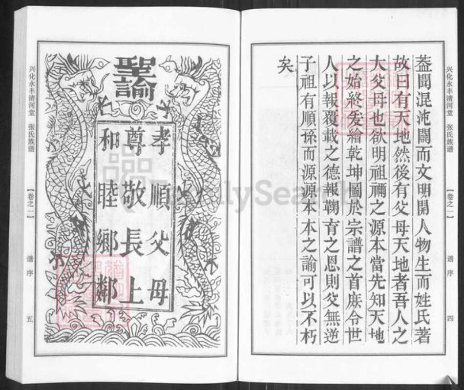 江苏省泰州市兴化市永丰镇张氏清河堂族谱-兴华永丰张氏族谱.pdf电子版预览图4