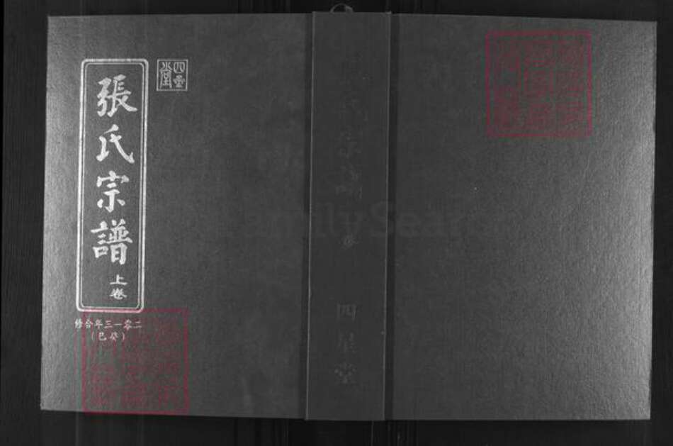 湖北省黄冈市红安县张氏四星堂族谱-鄂黄张氏宗谱.pdf电子版缩略图