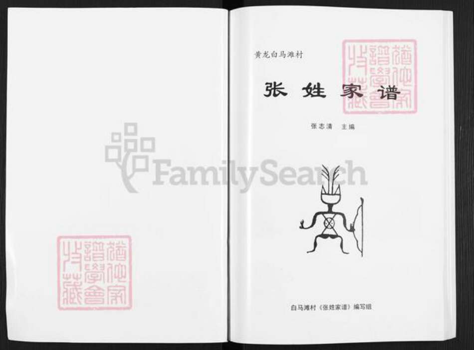 陕西省延安市黄龙县张氏族谱-张姓家谱.pdf电子版预览图1