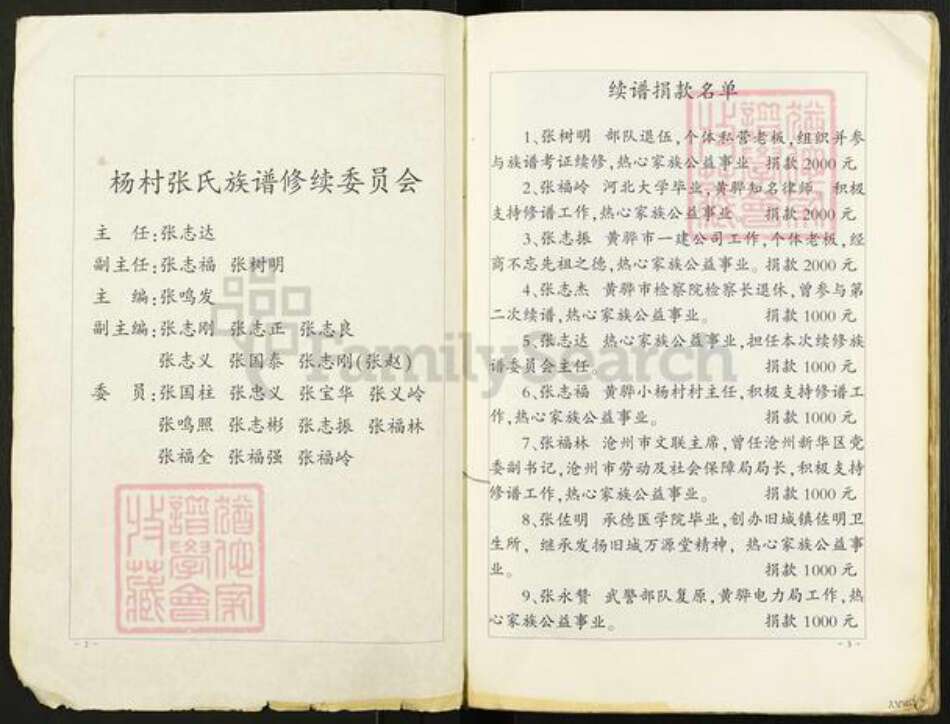 河北省沧州沧州地区黄骅市贾象张氏族谱-张氏族谱.pdf电子版预览图1