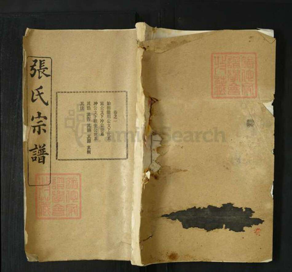 湖北省武汉市新洲区张氏敦本堂族谱-张氏宗谱.pdf电子版缩略图