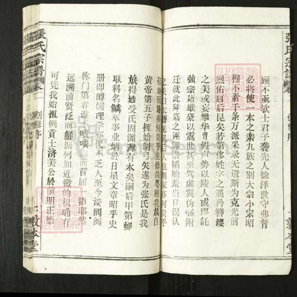 湖北省张氏敦本堂族谱-张氏宗谱.pdf电子版预览图3