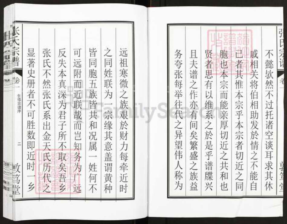 安徽省六安市六安马头镇张氏敦笃堂族谱-张氏宗谱.pdf电子版预览图3