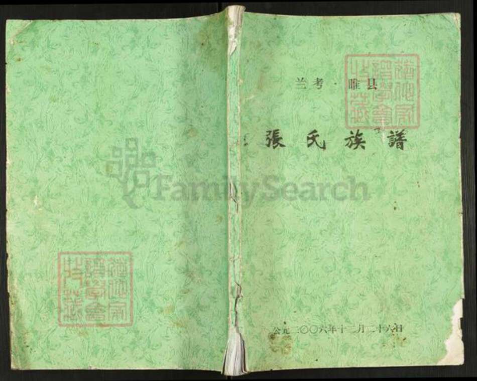 河南省开封市尉氏县城关镇张氏族谱-张氏族谱.pdf电子版