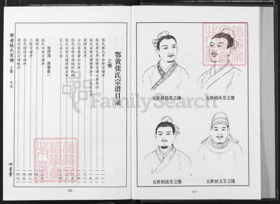 湖北省张氏四星堂族谱-鄂黄张氏宗谱.pdf电子版预览图4