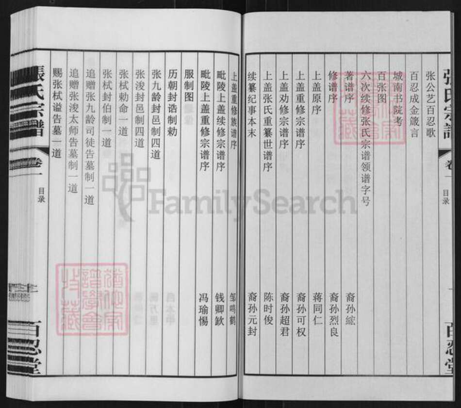 江苏省常州市武进县横林镇张氏百忍堂族谱-张氏宗谱.pdf电子版预览图3