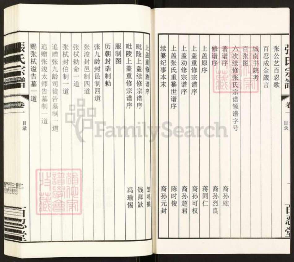 江苏省常州市武进县横林镇张氏百忍堂族谱-张氏宗谱.pdf电子版预览图3