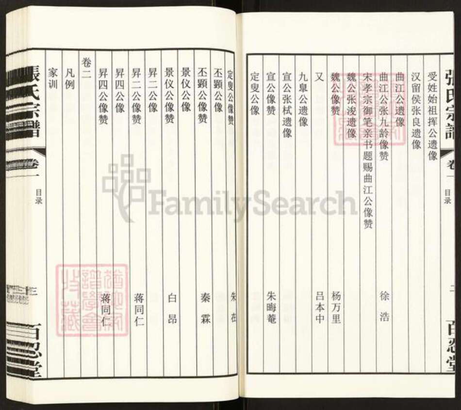 江苏省常州市武进县横林镇张氏百忍堂族谱-张氏宗谱.pdf电子版预览图4