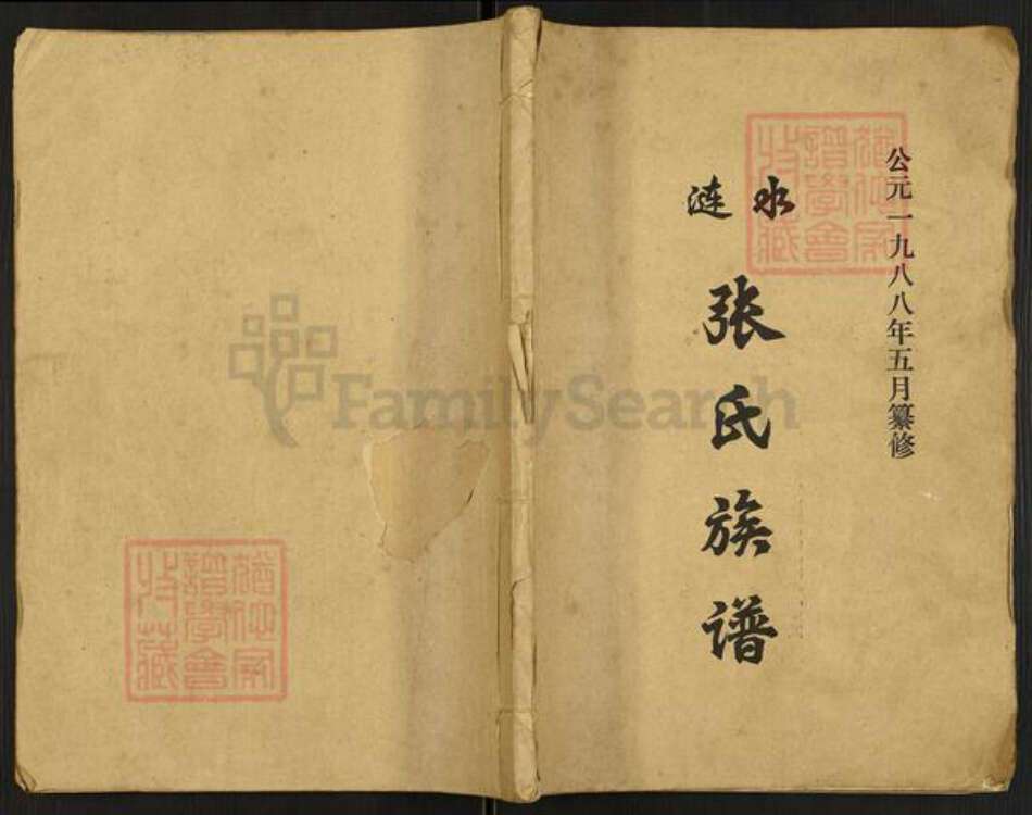 江苏省淮安市涟水县张氏族谱-张氏族谱.pdf电子版缩略图