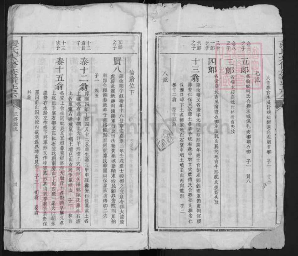 福建省江西省赣州市宁都县张氏族谱-张氏六修族谱正宗 [残卷].pdf电子版预览图2