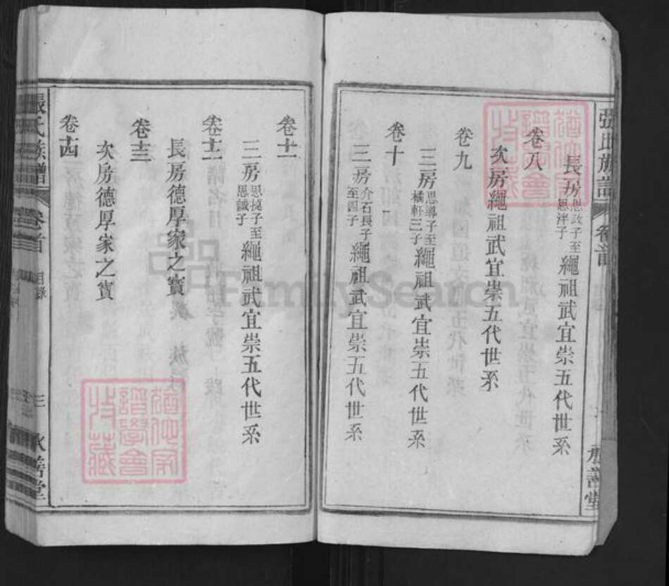 安徽省安庆市潜山市张氏承善堂族谱-张氏族谱.pdf电子版预览图3