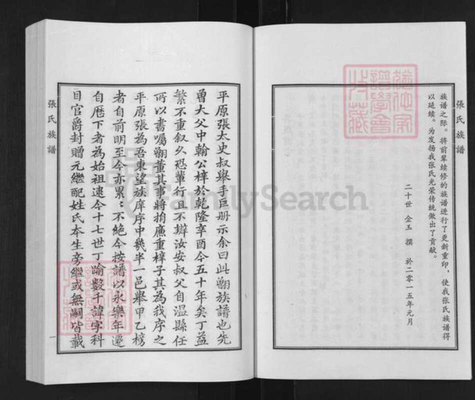 山东省德州市平原县前曹镇张氏族谱-张氏族谱.pdf电子版预览图3