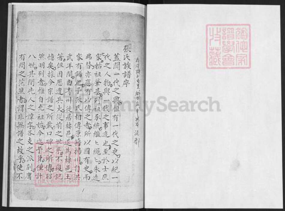 山东省烟台市栖霞市张氏族谱-张氏族谱.pdf电子版预览图1