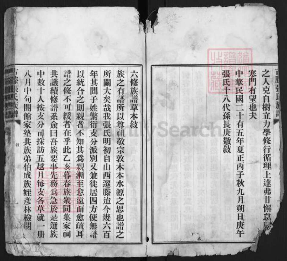 山东省枣庄市滕州市洪绪镇张氏族谱-古藤张氏族谱.pdf电子版预览图3