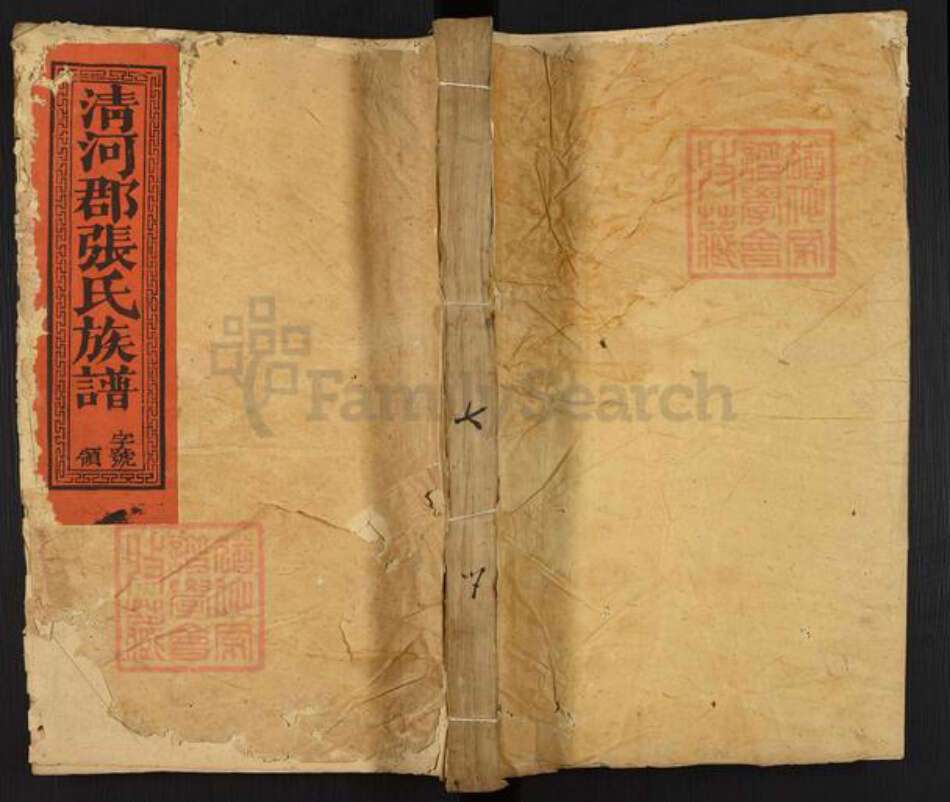 福建省三明市宁化县石壁镇张氏族谱-清河郡张氏族谱.pdf电子版缩略图