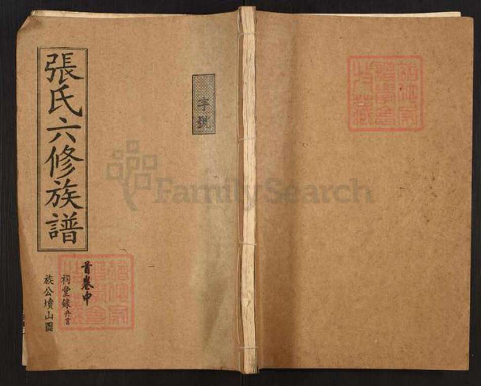 湖南省长沙市宁乡市张氏崇忍堂族谱-张氏六修族谱.pdf电子版缩略图