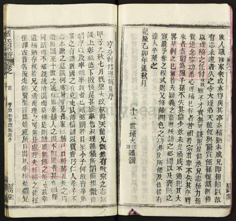 湖北省黄冈市张氏雨铭堂族谱-张氏宗谱.pdf电子版预览图5