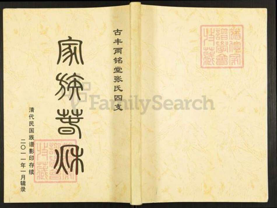 江苏省徐州市丰县欢口镇张氏两铭堂族谱-古丰两铭堂张氏四支.pdf电子版缩略图