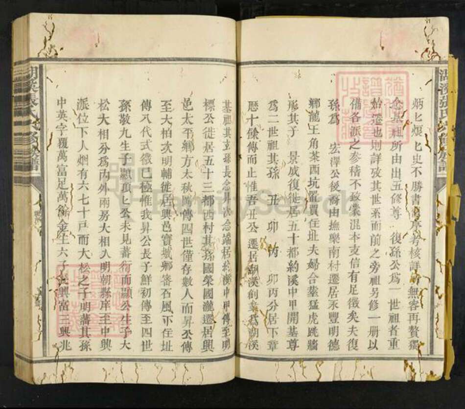 江西省抚州市乐安县湖溪乡张氏族谱-湖溪张氏六修族谱.pdf电子版预览图2