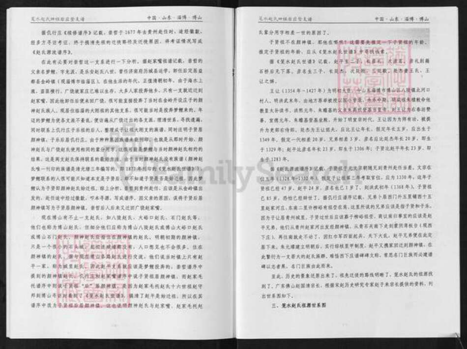 山东省淄博市淄川区赵氏族谱-笼水赵氏族谱.绅祖淄川太河西余粮村应登支谱.pdf电子版预览图2