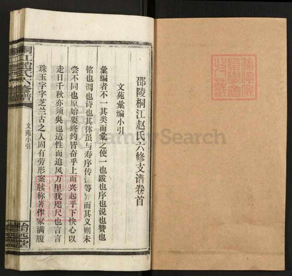 湖南省邵阳市邵东市赵氏贻远堂族谱-桐江赵氏六修谱.pdf电子版预览图1