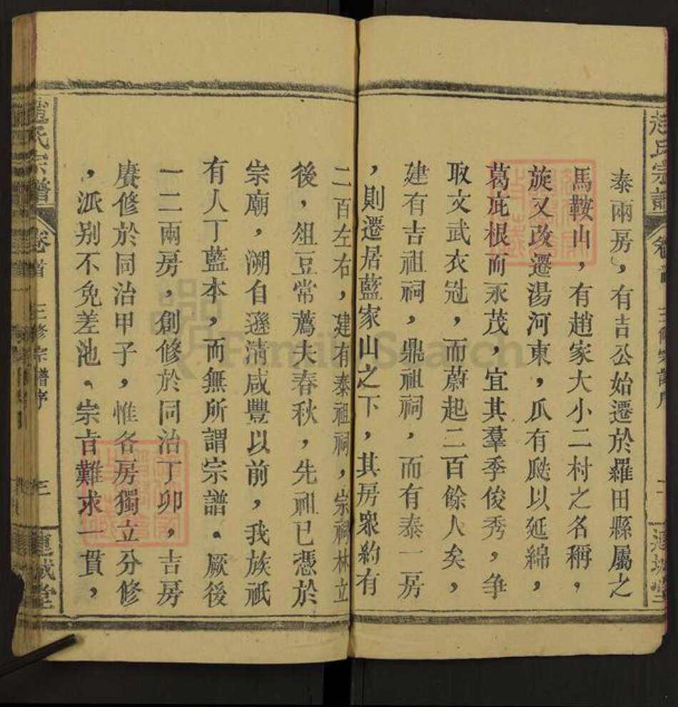 湖北省黄冈市罗田县赵氏连城堂族谱-赵氏宗谱.pdf电子版预览图3